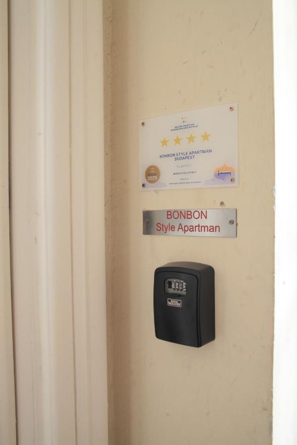 Bonbon Style Apartman Budapest Exterior foto